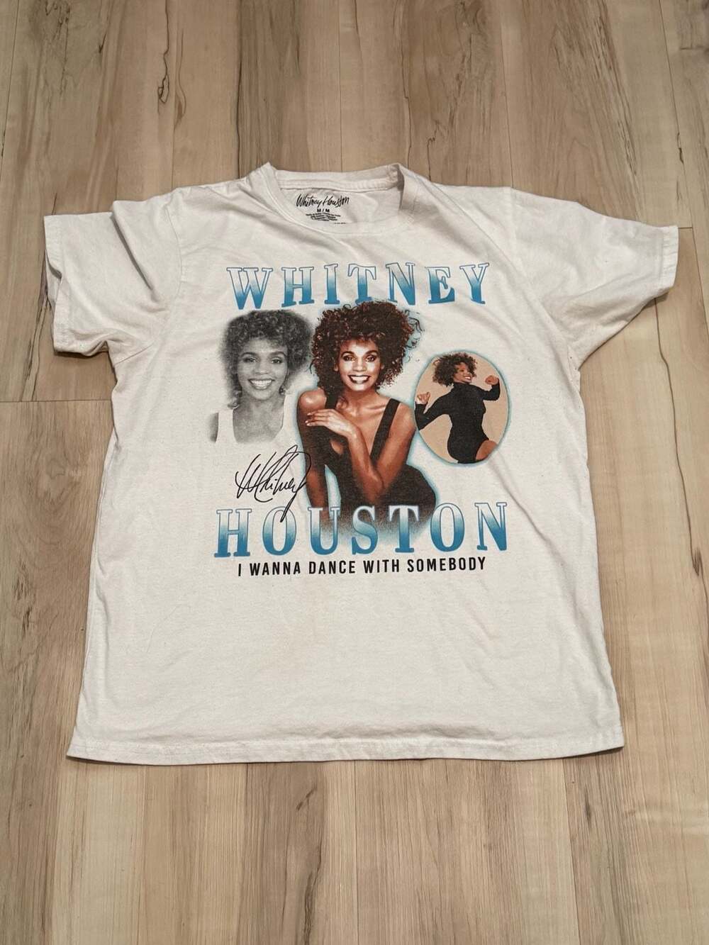 Whitney Houston I Wanna Dance With Somebody Graphic T-Shirt